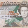 100 долларов 2008 года. Карибские острова. р51