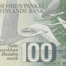 100 марок 1986 года. Финляндия. р115а(36)