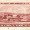 2 доллара 1954 года. Канада. р76b
