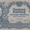 20 шиллингов 1945 года. Австрия. р116(1)