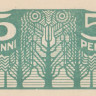 5 пенни 1919 года. Эстония. р39