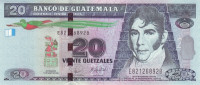 20 кетсалей 2008 года. Гватемала. р118