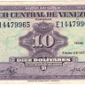 10 боливаров 1974 года. Венесуэла. р51d