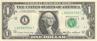 1 доллар 1985 года. США. р474 (L)