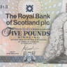 5 фунтов 2002 года. Шотландия. р362