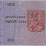 100 марок 1976 года. Финляндия. р109r