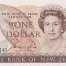 1 доллар 1981-1992 годов. Новая Зеландия. р169с