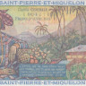 5 франков 1950-1960 годов. Сен-Пьер и Микелон. р22
