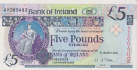 5 фунтов 2003 года. Северная Ирландия. р79