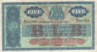 5 фунтов 1959 года. Шотландия. р161b