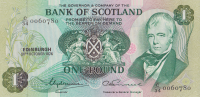1 фунт 1974 года. Шотландия. р111с