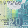 20 марок 1993 года. Финляндия. р122(2)
