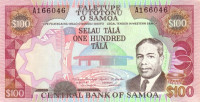 100 тала 1990 года. Самоа. р30