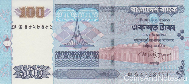 100 така 2010 года. Бангладеш. р49g