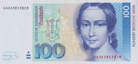 100 марок 1991 года. ФРГ. р41b
