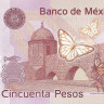 50 песо 12.06.2012 года. Мексика. р123АаВ