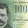 100 марок 1986 года. Финляндия. р119(9)