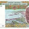 500 франков 1998 года. Мали. р410Di