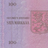 100 марок 1976 года. Финляндия. р109а(20)