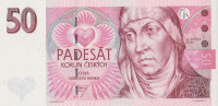 Банкнота 50 крон 1997 года. Чехия. р17b
