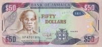 50 долларов 2019 года. Ямайка. р94(19)