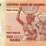 10 наира 2013 года. Нигерия. р39d