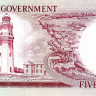 5 долларов 1970 года. Бермудские острова. р24