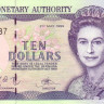 10 долларов 31.05.1999 года. Бермудские острова. р42d