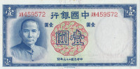 1 юань 1937 года. Китай. р79