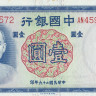 1 юань 1937 года. Китай. р79