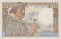10 франков 1949 года. Франция. р99f