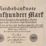 500 марок 1922 года. Германия. р74e