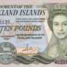 10 фунтов 1986 года. Фолклендские острова. р14