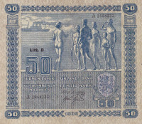 50 марок 1939 года. Финляндия. р72а(17)