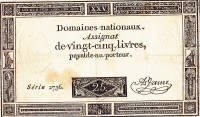 25 ливров 06.06.1793 года. Франция. рА71