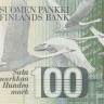 100 марок 1986 года. Финляндия. р119(10)