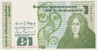 Банкнота 1 фунт 1985 года. Ирландия. р70с