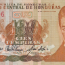 100 лемпира 1993 года. Гондурас. р75а