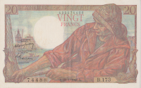 20 франков 1948 года. Франция. р100с