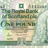 1 фунт 1988 года. Шотландия. р351а