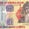 1000 леоне 01.02.2002 года. Сьерра-Леоне. р24а