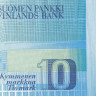 10 марок 1986 года. Финляндия. р113а(3)