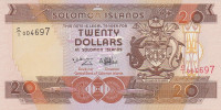 Банкнота 20 долларов 1996 года. Соломоновы острова. р21