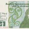 1 фунт 1987 года. Ирландия. р70с