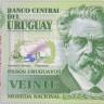 20 песо 2020 года. Уругвай. р new