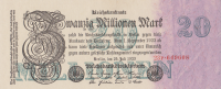 20000000 марок 1923 года. Германия. р97b(1)