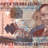 2000 леоне 01.02.2002 года. Сьерра-Леоне. р26а