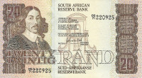 20 рандов 1984-1993 годов. ЮАР. р121с