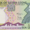 10 леоне 27.04.1988 года. Сьерра-Леоне. р15