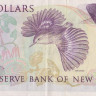 2 доллара 1967-1981 годов выпуска. Новая Зеландия. р164d